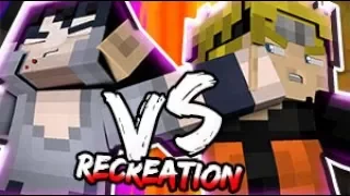 ★Minecraft Recreatión★.- Naruto vs Sasuke Final Fight | Naruto Shippuden: Storm 4 | - HD