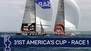 31st America's Cup Race 1 SUI vs. NZL | AMERICA'S CUP