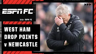 West Ham vs. Newcastle reaction: Are West Ham faltering in their pursuit of the top 4? | ESPN FC