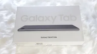 Unboxing Samsung Galaxy Tab A7 lite - Philippines