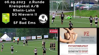Kreisliga: Sportfreunde drehen 2-Tore-Rückstand im Kreispokal! SG Nievern II vs. SF Bad Ems