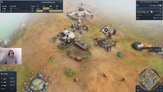 AOE4 Mongol Tower Rush Defense