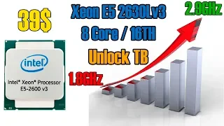 Баллада о том, почему LGA2011-3 - ТОП за свои деньги! Детальный тест Xeon E5 2630Lv3