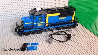 Fitting Lights to the LEGO Blue Cargo Train, set 60052