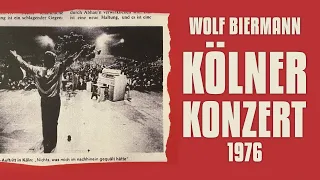 Wolf Biermann Kölner Konzert 1976