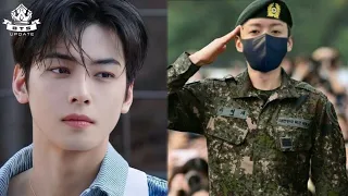 Cha Eun Woo's special words for Jungkook who is currently serving in the military