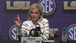 LSU Kim Mulkey WIN over Ole Miss in SEC Tournament postgame, Plus Angel Reese & Aneesah Morrow