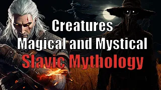 Magical, fabulous creatures and terrifying and mystical monsters of Slavic mythology