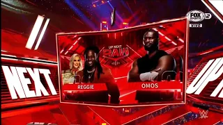 Reggie Vs Omos - WWE Raw 17/01/2022 (En Español)