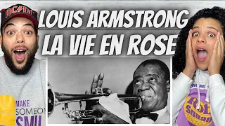 A CHANNEL FAVORITE!| FIRST TIME HEARING Louie Armstrong -  La Vie En Rose REACTION