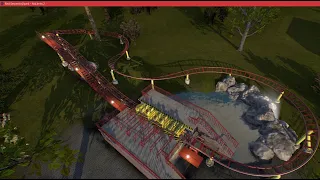 Red Serpent • NoLimits 2 Rollercoaster Simulation • Kiddie Coaster