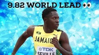 Oblique Seville beat Noah Lyles with world lead 9.82