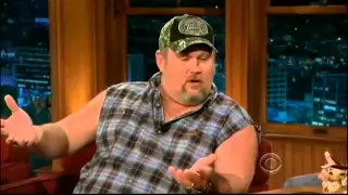 Craig Ferguson 1/20/12D Late Late Show Larry the Cable Guy XD