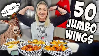 DONKEY'S 50 JUMBO WINGS CHALLENGE