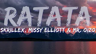 Skrillex, Missy Elliott & Mr. Oizo - RATATA (Clean) (Lyrics) - Full Audio, 4k Video