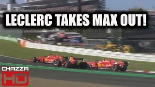 2019 Japanese GP Incident Analysis - Leclerc Takes Verstappen Out + Vettel's Jump Start