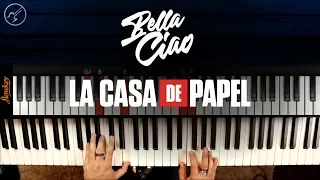 BELLA CIAO La Casa De Papel PIANO FACI | Tutorial Notas Musicales