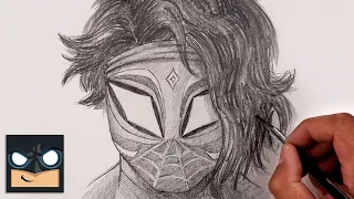 How To Draw Indian Spider-Man | Pavitr Prabhakar Sketch Tutorial