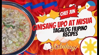 Ginisang Upo at Misua | Tagalog Recipes | Filipino Food Youtube