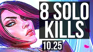 FIORA vs MALPHITE (TOP) | 71% winrate, 8 solo kills, 16/4/6, Dominating | KR Diamond | v10.25