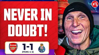 Never In Doubt! (Lee Judges) | Arsenal 1-0 Porto (Pens 4-2)