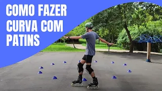 Como fazer curva com patins - Bravo Inline