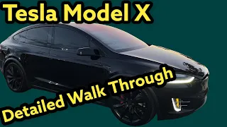 2016 Tesla Model X Very Detailed Walk Through and Review