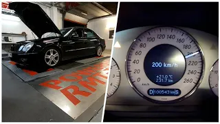 Mercedes W211 - E220 CDI bei RMT-TUNING