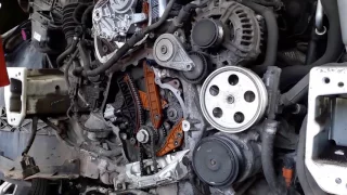Audi Q5 Замена цепи ГРМ