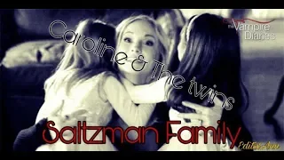 Caroline & The Twins (Josie and Lizzie) -Tvd