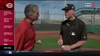 Tech Talk with Chris Welsh: Distinguishing between a foul tip and foul ball with Ted Barrett