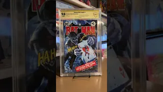 Batman Signatures PT3 #thebatman #dccomics #haul #unboxing #autograph #batman #comicbooks #shorts