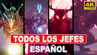 Kena Bridge of Spirits | Todos los Jefes y Subjefes | Español | PC 4K 60FPS