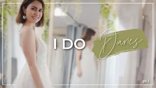 WEDDING Dress Shopping in LONDON | I Do Diaries ep. 1
