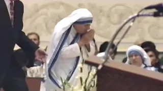 Mother Teresa telling about god s love