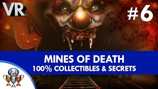 Until Dawn Rush of Blood 100% Psychotic -  Collectibles (All Skittles & Secrets) - Mines of Death