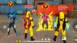 Double Yellow Criminal Prank With Hip Hop & Blue In Lone Wolf - No Internet Prank - Garena Free Fire