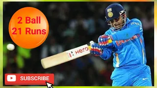 Virender Sehwag Scoring 21 runs in two deliveries || #indiaVsPakistan || #Cricketsuperking ||