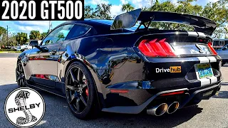 The 2020 Shelby GT500 Sounds AMAZING!! 2020 GT500 Startup & Revs | DriveHub