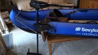 Trolling motor mount for Sevylor Colorado