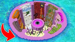 I Transformed the End Portal in Minecraft Hardcore! (Hindi)