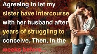 Agreeing to let my sister have intercourse with her husband after years of struggling to conceive...