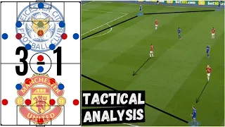 Leicester City 3 - 1 Manchester United | Tactical Analysis | FA Cup | Sixth Round