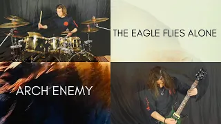 Arch Enemy - The Eagle Flies Alone (Guitar + Drum Cover)