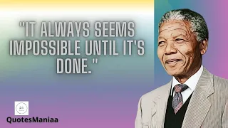 NELSON MANDELA'S MOTIVATIONAL QUOTES THAT EVERYONE MUST KNOW ... nelson mandela quotes | #32