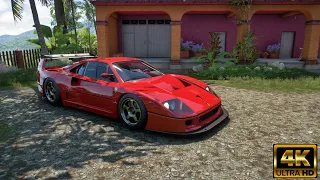 Forza Horizon 5 - drive 691HP FERRARI F40 COMPETIZIONE  |  Fanatec GT DD PRO (8NM) 極速地平線 5 遊戲 經典