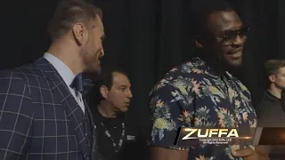 Francis Ngannou shocked by how nice Stipe Miocic is