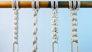 Endless Falls Knot (4 Variations!) Macrame Tutorial