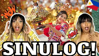 LATINAS REACTION TO SINULOG 2020. THE LARGEST FESTIVAL IN THE PHILIPPINES! - Sol & Luna TV