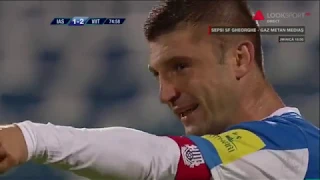 Valentin Cojocaru scoate de sub bara sutul lui Andrei Cristea! Poli Iasi - FC Viitorul